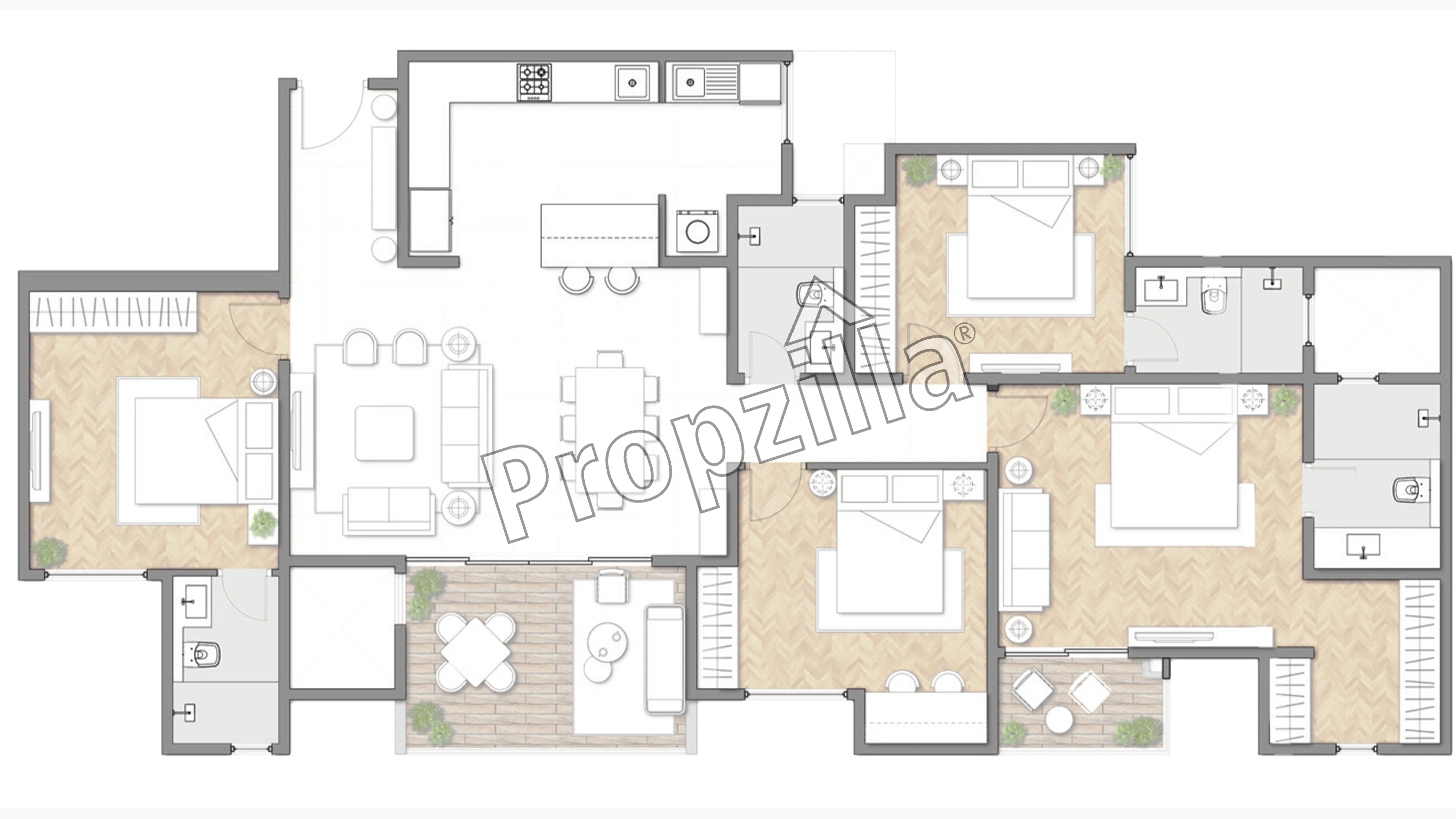 Assetz Sora & Saki Floor Plan